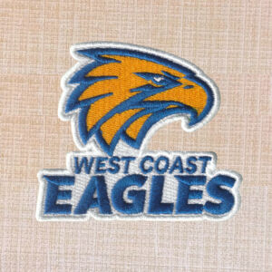 West Coast Eagles Logo Embroidered Iron On Patch - Image 4